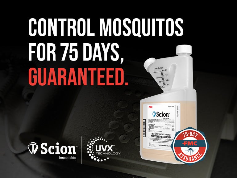 Scion — 75-day mosquito assurance